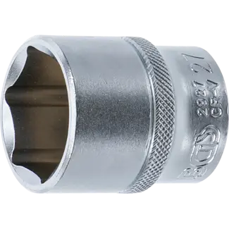 BGS technic Dopsleuteldop zeskant 1/2" 27 mm
