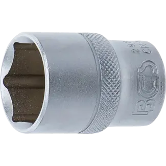 BGS technic Dopsleuteldop zeskant 1/2" 21 mm