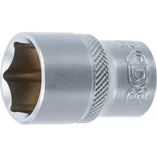 BGS technic Dopsleuteldop zeskant 1/2" 3/4"