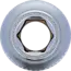 BGS Dopsleuteldop zeskant 1/2" 3/8"
