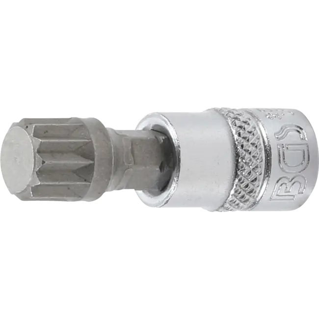 BGS Dopsleutelbit 1/4" veeltand (voor XZN) M10