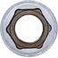 BGS Dopsleuteldop zeskant 1/4" 8 mm