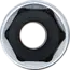 BGS Bougiedop zeskant 3/8" 16 mm