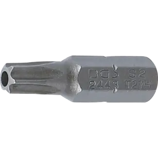 BGS Schroefbit lengte 25 mm Torx met boring T27
