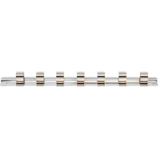 BGS Opsteekrail met 7 clips 3/8"