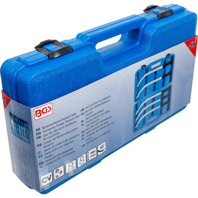 BGS Spanrolsleutelset twaalfkant 13 - 19 mm 5 delig