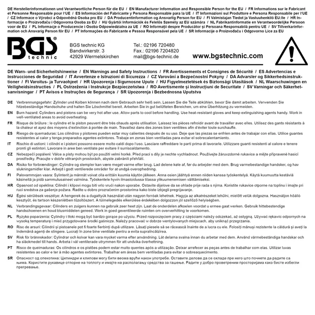 BGS Reserve hoonsteenset voor hoongereedschap BGS 1157, vlak 75 mm, K 280, 3 delig