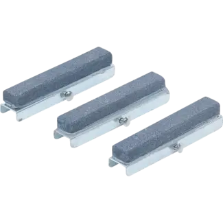 BGS technic Reserve hoonsteenset voor hoongereedschap BGS 1156, vlak 50 mm, K 220, 3 delig