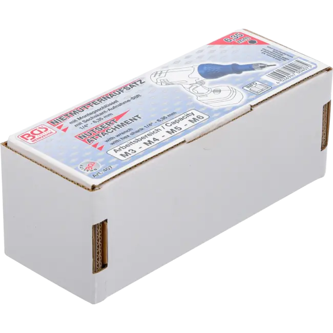BGS Popmoerhulpstuk M3 - M4 - M5 - M6