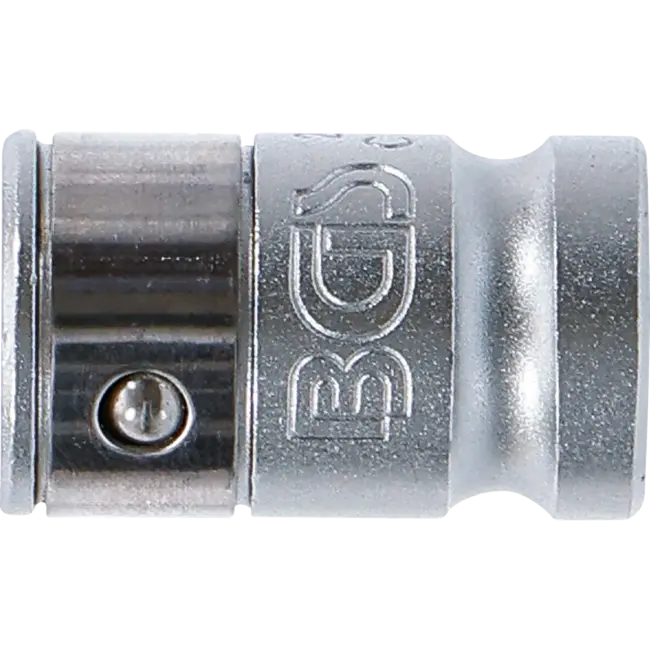 BGS Bitadapter met blokkeerkogel binnenvierkant 3/8" - binnenzeskant 3/8"