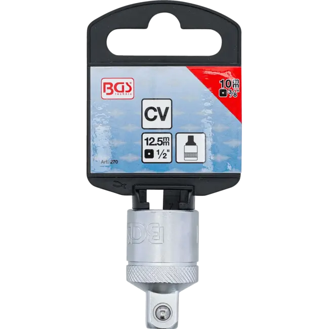 BGS Dopsleuteladapter 1/2" - 3/8"