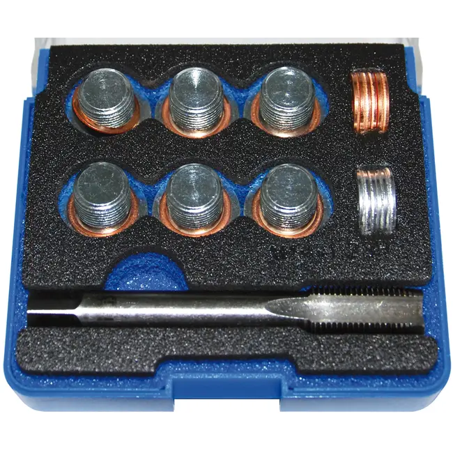 BGS Reparatieset voor olieaftap schroefdraad M14 x 1,25 mm