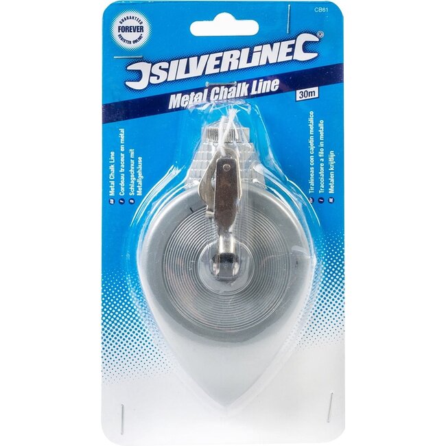 Silverline Metalen slaglijnmolen 30 m