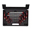 Topgear T-handvat inbussleutel (9 stuks 2-12 mm)