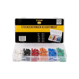 Topgear Steenzekeringen assortiment 120 delig