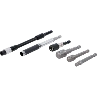 BGS Adapter- en extensieset - voor boormachines - 6 delig