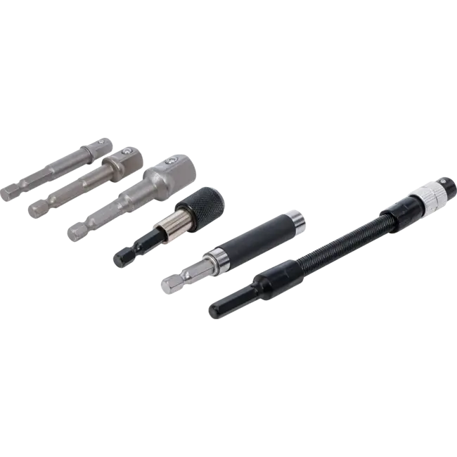 BGS Adapter- en extensieset - voor boormachines - 6 delig