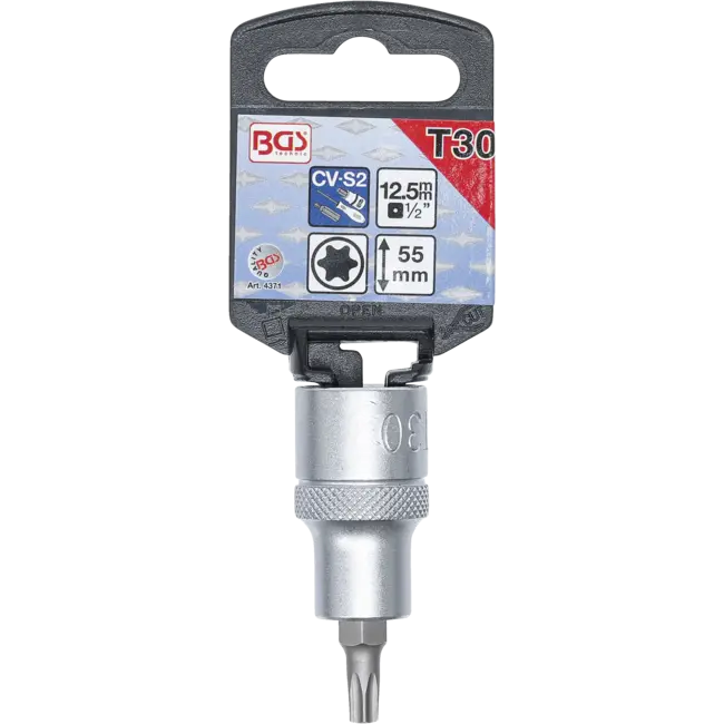BGS Dopsleutelbit - 1/2" - Torx T30