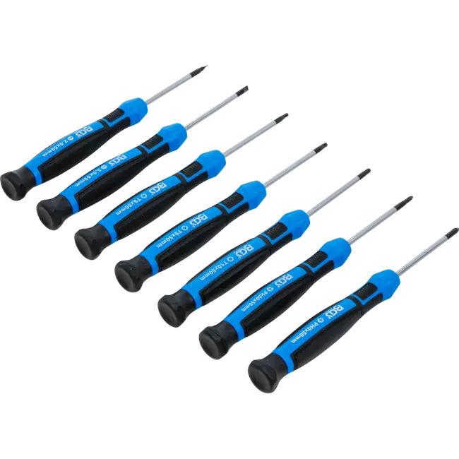 BGS Micro schroevendraaierset - 7 delig
