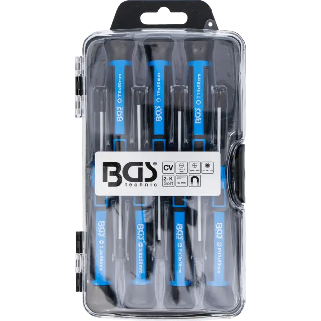 BGS Micro schroevendraaierset - 7 delig