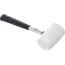 BGS Rubberhamer - metalen steel - witte kop - Ø 48 mm - 250 g