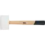 BGS Rubberhamer - Hickory-steel - witte kop - Ø 64 mm - 750 g