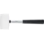 BGS Rubberhamer - metalen steel - witte kop - Ø 64 mm - 750 g