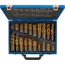 BGS Spiraalboren en Trappenboorset - HSS - titanium gecoat - 1 - 10 mm - 231 delig
