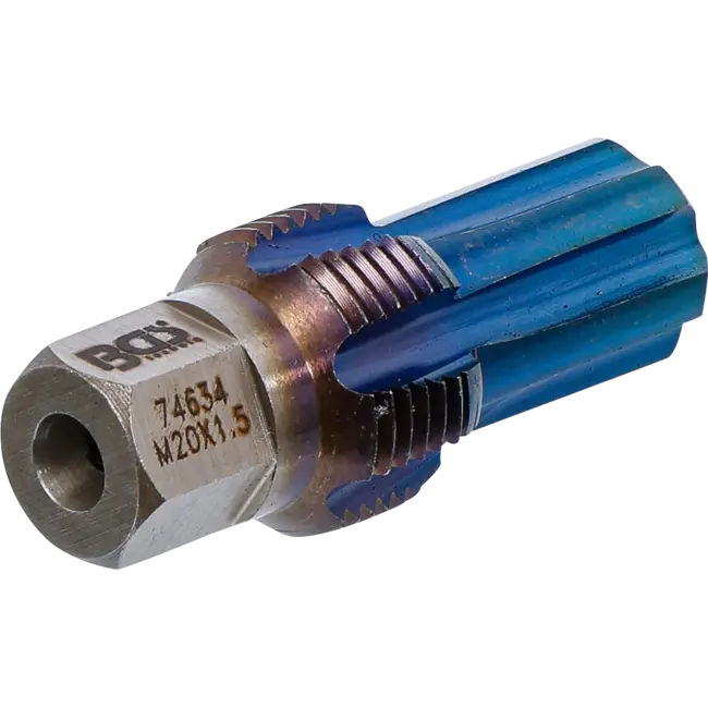 BGS Draadsnijplaat met geleidepin - voor sensoren - M20 x 1,5