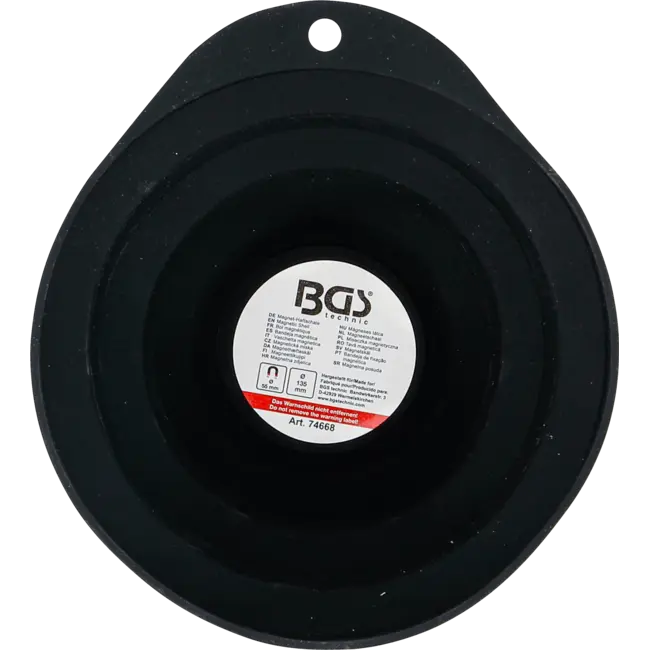 BGS Magneetschaal - vouwbaar - Ø 75 / 135 mm