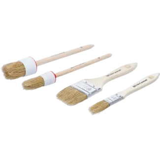 BGS technic Platte / ring penselenset - 4 delig
