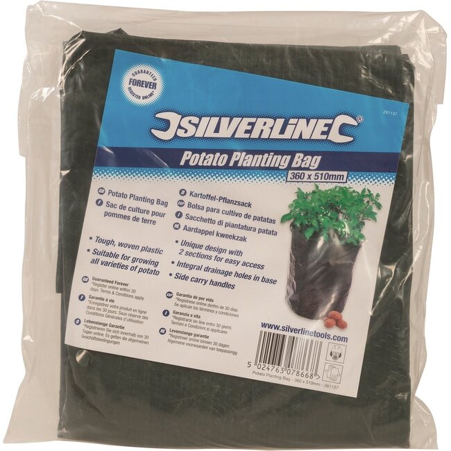 Silverline Aardappelplantzak - 36 x 51 cm - herbruikbaar