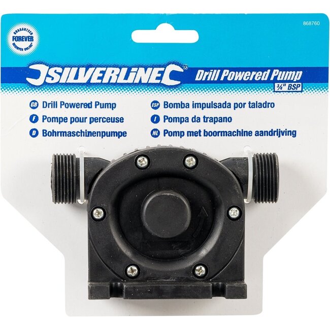 Silverline Pomp met boormachine aandrijving 3/4" BSP