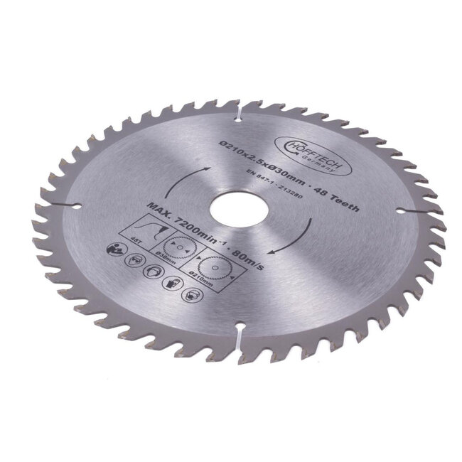 Benson Cirkelzaagblad 210 x 30 mm - 48 Tands WZ