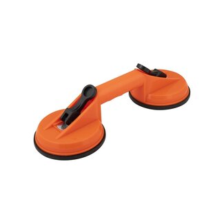 Topgear Glasdrager Duo – Dubbele Zuignap – Draagvermogen 50 kg