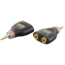 DAP XGA16 Mini-Jack Adapter 3,5 mm Stereo Male naar 2x 3,5 mm Mono Female