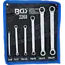 BGS Ringsleutelset met E-profiel koppen vlak E6 x E8 - E20 x E24 6 delig