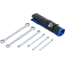 BGS Ringsleutelset met E-profiel koppen vlak E6 x E8 - E20 x E24 6 delig