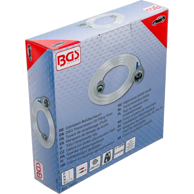 BGS Transmissieolievulslang VAG DSG - 2 meter - VAS 6262