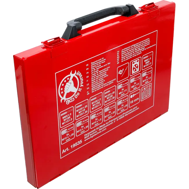 BGS Reparatieset voor gloeibougie schroefdraad - M8 - M9 - M10 - M12 mm