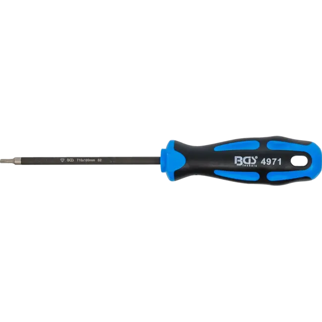 BGS Schroevendraaier - met diamantcoating - Torx T10