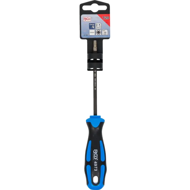 BGS Schroevendraaier - met diamantcoating - Torx T20