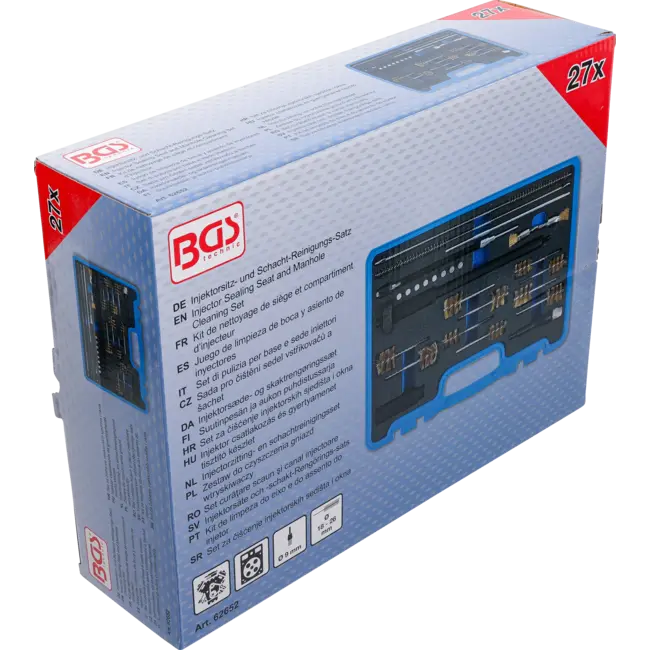 BGS Injectorzitting- en schachtreinigingsset - 27 delig