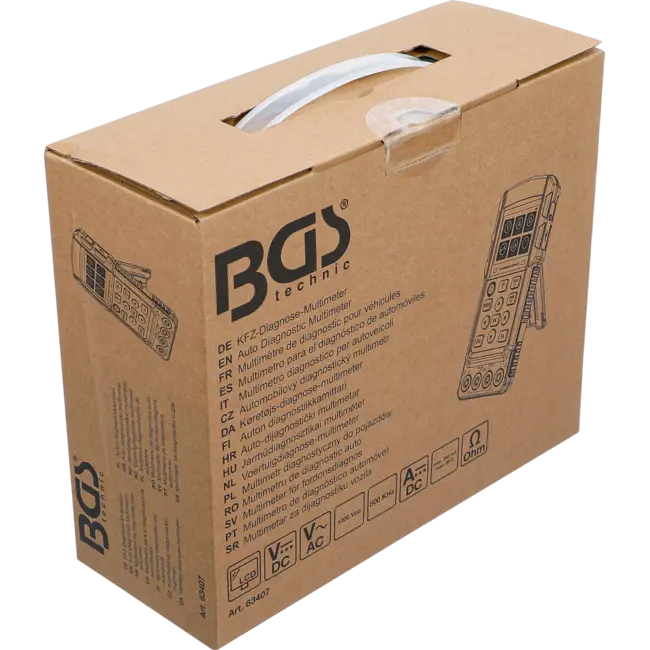 BGS Voertuigdiagnose Multimeter – Oscilloscoop & Signaalgenerator