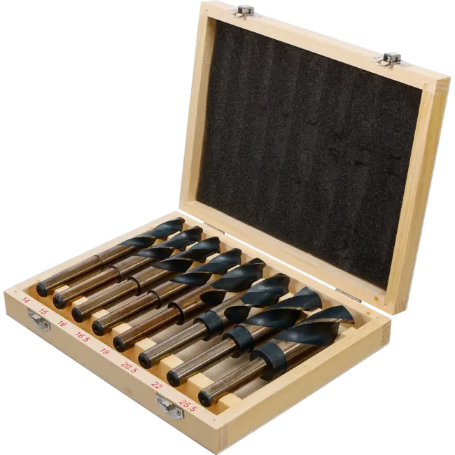 BGS HSS-borenset - 14 - 25,5 mm - 8 delig