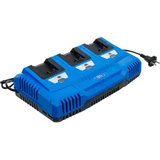 BGS technic Multilader 18 V – 3 x 2,5 A – Voor BGS Accu's
