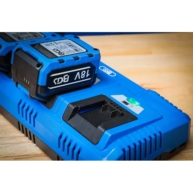 BGS Multilader 18 V – 3 x 2,5 A – Voor BGS Accu's