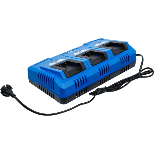 BGS Multilader 18 V – 3 x 2,5 A – Voor BGS Accu's