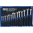 BGS Steekringsleutelset - flexibele ringzijde - 8 t/m 22 mm - 14 delig