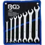 BGS Steeksleutelset - extra vlak - 6 t/m 19 mm - 7 delig